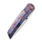 WEKNIFE Cavelle Flipper Knife Timascus Handle (3.78" Mirror Finished Bohler M390 Blade) WE25012 Sample2