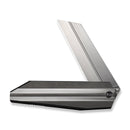 WEKNIFE Collinear Flipper Knife Gray & Satin Titanium Handle And Endcap (3.67" Hand Rubbed Satin Bohler M390 Blade) WE22034D - 2