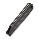 WEKNIFE Collinear Flipper Knife Gray & Satin Titanium Handle And Endcap (3.67" Hand Rubbed Satin Bohler M390 Blade) WE22034D - 2