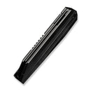 WEKNIFE Collinear Flipper Knife Polished Gray & Satin Titanium Handle And Endcap (3.67" Polished Gray Bohler M390 Blade) WE22034D - 4