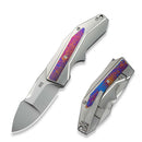 WEKNIFE Coral EDC Knives with 2.95" Polished Bead Blasted CPM 20CV Blade WE24044 - 4 - We Knife