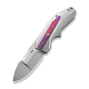 WEKNIFE Coral EDC Knives with 2.95" Polished Bead Blasted CPM 20CV Blade WE24044 - 4 - We Knife