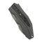 WEKNIFE Coral SLT Flipper Knife Gray Titanium Handle With Marble Carbon Fiber Inlay (2.95" Gray Stonewashed CPM 20CV Blade) WE24044 - 2