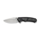 WEKNIFE Corwyn Flipper & Thumb Stud Knife Bronze & Black Titanium Handle With Aluminum Foil Carbon Fiber Inlay (3.7" Satin Finished Bohler M390 Blade) WE24088 - 3