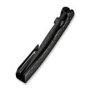 WEKNIFE Dracarys Flipper & Thumb Stud Knife Bronze & Black Titanium Handle (3.58" Black Stonewashed Bevels, Black Brushed Flats Bohler M390 Blade) WE25061B - 4 - We Knife