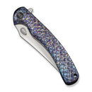 WEKNIFE Dracarys Flipper & Thumb Stud Knife Flamed Titanium Handle (3.58" Satin Finished Bohler M390 Blade) WE25061B - 3 - We Knife