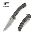 WEKNIFE Dracarys Flipper & Thumb Stud Knife Gray Titanium Handle (3.58" Stonewashed Bohler M390 Blade) WE25061B - 1 - We Knife