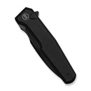 WEKNIFE Dressytak Flipper & Button Lock Knife Black Titanium Handle (3.37" Black Stonewashed Bohler M390 Blade) WE25059 - 1 - We Knife