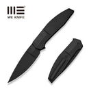 WEKNIFE Elyndor Flipper Knife Black Titanium Handle (3.9" Black Stonewashed Bohler M390 Blade) WE24060 Sample1 - We Knife