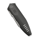 WEKNIFE Flight Line Flipper Knife Dark Gray Titanium Handle (3.81" Stonewashed Bohler M390 Blade) WE23089 - 1 - We Knife