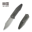 WEKNIFE Flight Line Flipper Knife Dark Gray Titanium Handle (3.81" Stonewashed Bohler M390 Blade) WE23089-1 - We Knife