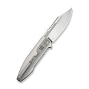 WEKNIFE Flight Line Flipper Knife Polished Bead Blasted Titanium Handle (3.81" Hand Rubbed Satin Bohler M390 Blade) WE23089 - 3 - We Knife