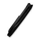 WEKNIFE Fluxor Flipper Knife Black Titanium Handle (3.98" Black Stonewashed Bevels, Black Brushed Flats Bohler M390 Blade) WE23071 - 1