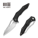 WEKNIFE Ghost Shark Flipper & Thumb Hole Knife Black Titanium Handle (3.40" Hand Rubbed Satin Bohler M390 Blade) WE25085 Sample2 - We Knife