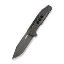 WEKNIFE Gunwale Flipper Knife Gray Titanium Handle (3.87" Gray Stonewashed Bohler M390 Blade) WE24048-1 - We Knife