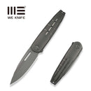 WEKNIFE Hull Flipper Knife Gray Titanium Handle & Endcap (3.89" Gray Stonewashed Bohler M390 Blade) WE24046-2 - We Knife