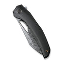 WEKNIFE Ignio Mystery Box Black Titanium Handle (3.3" Hakkapella Damasteel Blade) WE22042B - DS1 MB, With One Free Mystery WE Or CIVIVI Model - We Knife