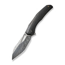 WEKNIFE Ignio Mystery Box Black Titanium Handle (3.3" Hakkapella Damasteel Blade) WE22042B - DS1 MB, With One Free Mystery WE Or CIVIVI Model - We Knife