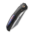 WEKNIFE Ignio Mystery Box Black Titanium Handle (3.3" Hakkapella Damasteel Blade) WE22042B - DS1 MB, With One Free Mystery WE Or CIVIVI Model - We Knife