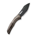 WEKNIFE Ignio Mystery Box Bronze Titanium Handle (3.3" Black Stonewashed CPM 20CV Blade) WE22042B - 2 MB, With One Free Mystery WE Or CIVIVI Model - We Knife