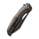 WEKNIFE Ignio Mystery Box Bronze Titanium Handle (3.3" Black Stonewashed CPM 20CV Blade) WE22042B - 2 MB, With One Free Mystery WE Or CIVIVI Model - We Knife