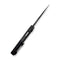 WEKNIFE Krait Snake Flipper Knife Black Titanium Handle (3.34" Black Stonewashed Bohler M390 Blade) WE24084 - 1
