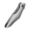 WEKNIFE Krait Snake Flipper Knife Gray Titanium Handle (3.34" Fafnir Damasteel Blade) WE24084 - DS1