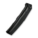 WEKNIFE Kyklos Flipper Knife Black Titanium Handle (3.79" Black Stonewashed Bohler M390 Blade) WE23086 - 1