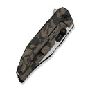 WEKNIFE Muster Flipper & Thumb Stud Knife Desert Terrain Titanium Handle (3.83" Black Stonewashed Bohler M390 Blade, Satin Flat) WE23058-3 - We Knife