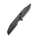 WEKNIFE Muster Flipper & Thumb Stud Knife Olive Gray Titanium Handle (3.83" Gray Stonewashed Bohler M390 Blade) WE23058-2 - We Knife