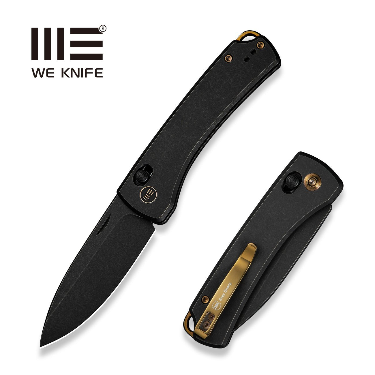 WEKNIFE Nightblade Crossbar Lock Knife Titanium Handle (2.98