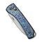 WEKNIFE Nightblade Crossbar Lock Knife Flamed Titanium Handle (2.98" Hand Rubbed Satin CPM 20CV Blade) WE22046 - 4