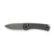 WEKNIFE Nightblade Crossbar Lock Knife Tiger Stripe Pattern Flamed Titanium Handle (2.98" Gray Stonewashed CPM 20CV Blade) WE22046 - 3