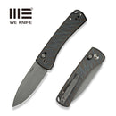 WEKNIFE Nightblade Crossbar Lock Knife Tiger Stripe Pattern Flamed Titanium Handle (2.98" Gray Stonewashed CPM 20CV Blade) WE22046 - 3