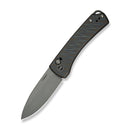 WEKNIFE Nightblade Crossbar Lock Knife Tiger Stripe Pattern Flamed Titanium Handle (2.98" Gray Stonewashed CPM 20CV Blade) WE22046 - 3
