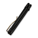 WEKNIFE Nightblade Crossbar Lock Knife Titanium Handle (2.98" CPM 20CV Blade) WE22046 - 1 - We Knife