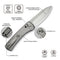 WEKNIFE Nightblade Crossbar Lock Knife Titanium Handle (2.98" CPM 20CV Blade) WE22046 - 2