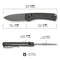 WEKNIFE Nightblade Crossbar Lock Knife Titanium Handle (2.98" CPM 20CV Blade) WE22046 - 3