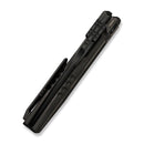WEKNIFE Reveille Thumb Hole & Thumb Stud Knife Desert Terrain Titanium Handle (3.83" Black Stonewashed Bevels, Black Brushed Flats Bohler M390 Blade) WE23057 - 3 - We Knife
