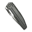 WEKNIFE Reveille Thumb Hole & Thumb Stud Knife Olive Gray Titanium Handle (3.83" Gray Stonewashed Bohler M390 Blade, Satin Flat) WE23057 - 2 - We Knife