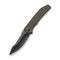 WEKNIFE Ryson Thumb Stud Knife Bronze Titanium Handle (3.33" Polished Gray Bohler M390 Blade) WE24086 - 3