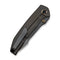 WEKNIFE Ryson Thumb Stud Knife Bronze Titanium Handle (3.33" Polished Gray Bohler M390 Blade) WE24086 - 3