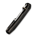 WEKNIFE Ryson Thumb Stud Knife Bronze Titanium Handle (3.33" Polished Gray Bohler M390 Blade) WE24086 - 3