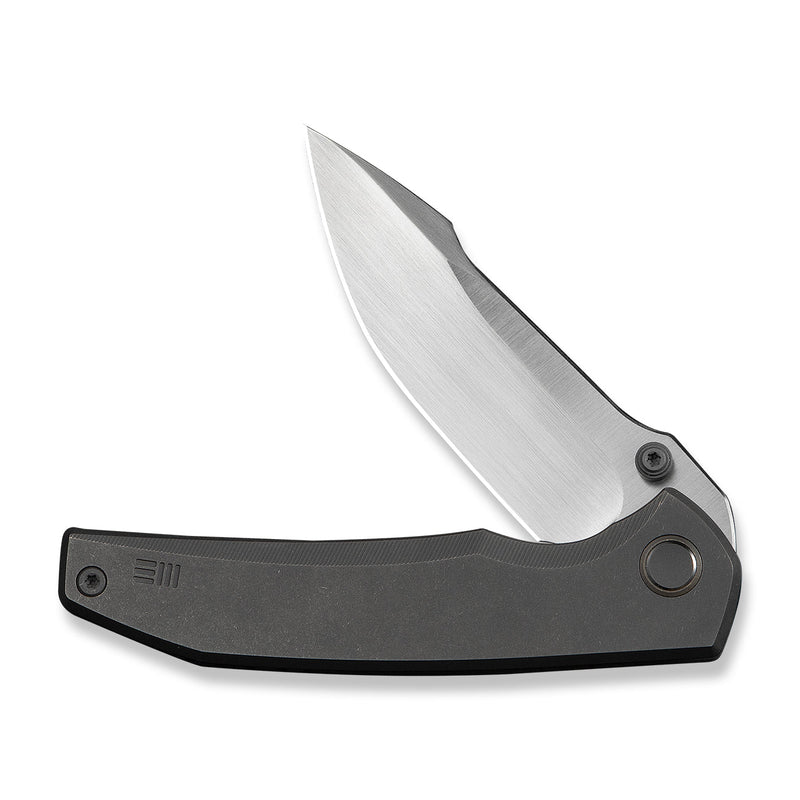 WEKNIFE Ryson Thumb Stud Knife Gray Titanium Handle (3.33" Hand Rubbed Satin Bohler M390 Blade) WE24086 - 2