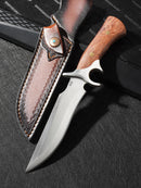 WEKNIFE Sabres Fixed Blade Knife with 4.88" Satin Finished 14C28N Blade WE43578 - We Knife