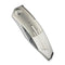 WEKNIFE Sine Wave Flipper Knife Polished Bead Blasted & Satin Titanium Handle (3.98" Fafnir Damasteel Blade) WE23069B - DS1