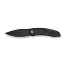 WEKNIFE Sine Wave Mystery Box Flipper Knife Black Titanium Handle (3.98" Black Stonewashed Bohler M390 Blade) WE23069B-1 MB, With One Free Mystery WE Or CIVIVI Model - We Knife