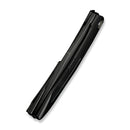 WEKNIFE Sine Wave Mystery Box Flipper Knife Black Titanium Handle (3.98" Black Stonewashed Bohler M390 Blade) WE23069B-1 MB, With One Free Mystery WE Or CIVIVI Model - We Knife