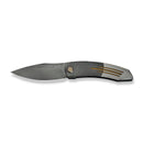 WEKNIFE Sine Wave Mystery Box Flipper Knife Polished Polished Gray & Satin Titanium Handle (3.98" Polished Gray Bohler M390 Blade) WE23069B-3 MB, With One Free Mystery WE Or CIVIVI Model - We Knife