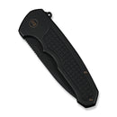 WEKNIFE Starlash Flipper Knife Black Titanium Handle (3.97" Black Stonewashed Bohler M390 Blade) WE23011C - 1